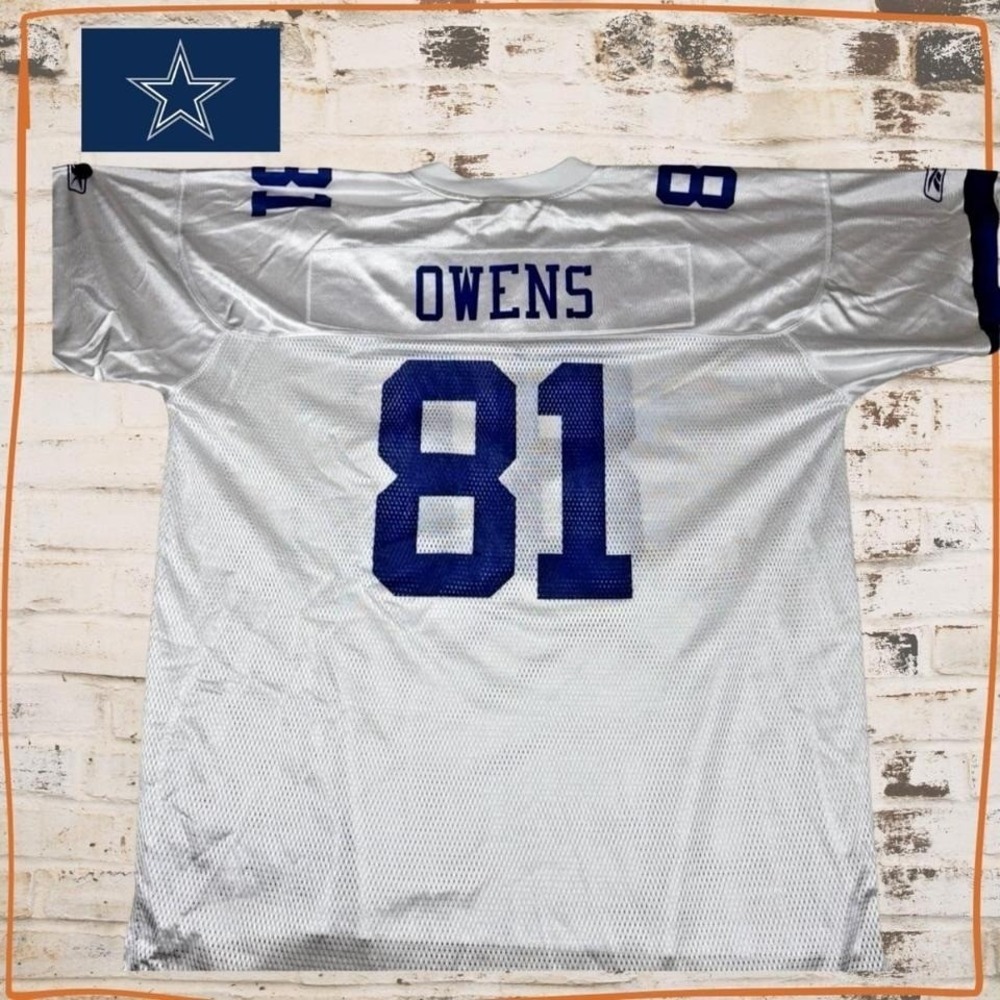 Reebok NFL‎ Equipment  Dallas Cowboys Terrell Owens #81 Jersey